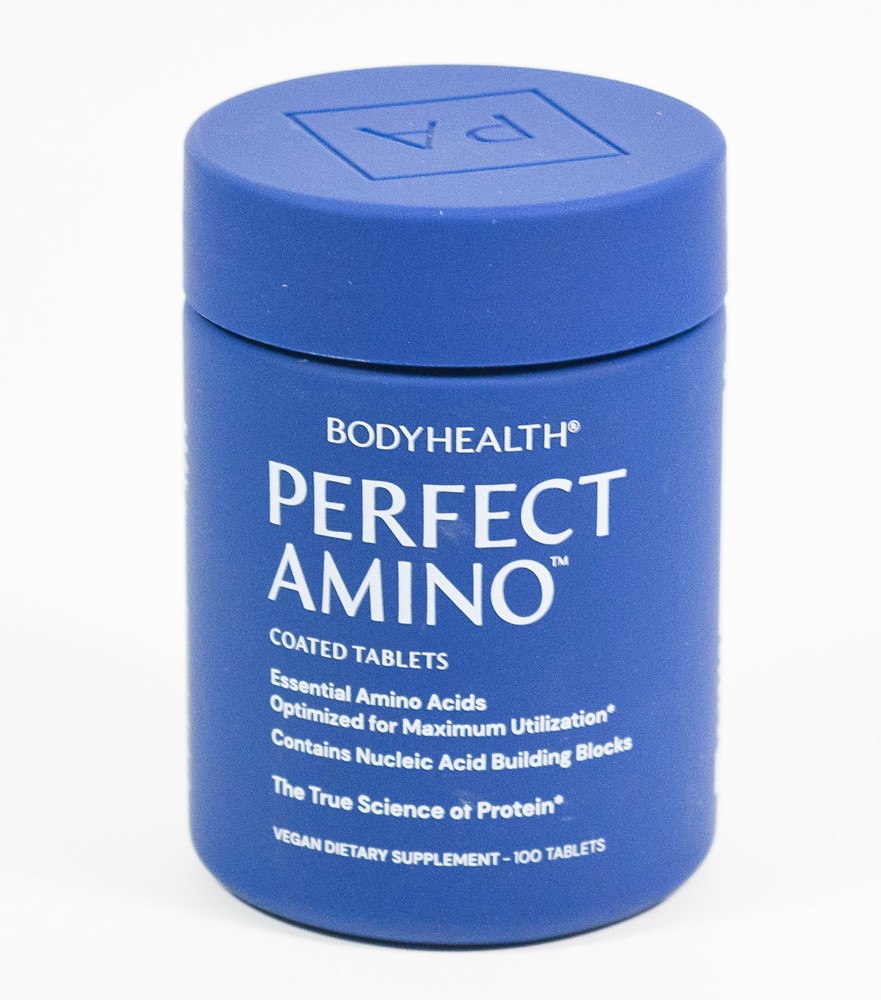 BodyHealth PERFECT AMINO 100 coated tablets Essential Amino Acids 12/2027