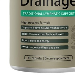 3 Packs Sculptique Lymphatic Drainage Capsules, Lymphatic Drainage, 60 Capsules