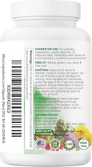 Liver Advanced+, 240 Veggie Capsules | 20-in-1 Complex with Milk Thistle