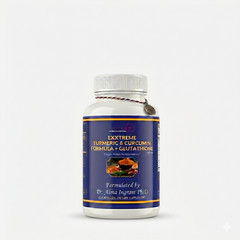 EXXTREME Turmeric Curcumin Formula, 60 caps, 2000mg (Turmeric+Curcumin)