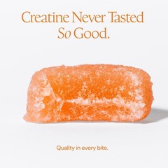 Create Creatine Monohydrate Gummies for Men & Women, Boost Focus, Strength, and