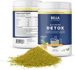 Bella All Natural Detox Pineapple and Skinny Iced Coffee
