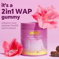 LEEFAR Her Juicy Feminine Probiotics Gummies for Women 60 Gummies US