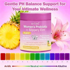 Probiotic 60 Gummies – Women’s Health, Vaginal Health, Balances Vaginal PHO