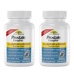 Real Health Prostate Complete Prostate Health Supplements for Men, Saw Palme…