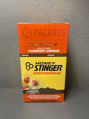 Honey Stinger Strawberry Lemonade Rapid Hydration Recovery 10 Pack Box 5/19/23
