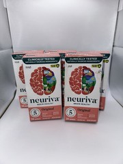 5 Schiff Neuriva Original for Brain Health,Memory, Focus 28 Capsule Boxes 6/26