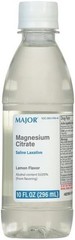 Major Magnesium Citrate Saline Laxative Lemon Flavor 10 oz Constipation Relief
