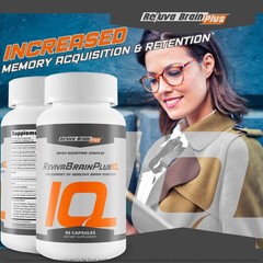 Reviva Brain Plus IQ – Support Healthy Brain Function – Brain Boosting Complex