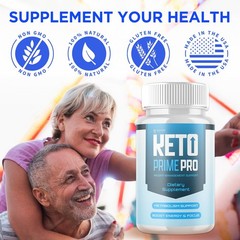 (2 Pack) Keto Prime Pro Advanced Energy & Fitness Supplement KetoPrimePro 120 Ct
