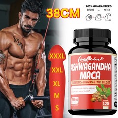 Ashwagandha & Maca 7000mg – Men’s Health,Testosterone Booster,Energy & Endurance