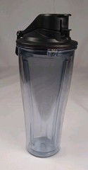 Vitamix Personal Cup Bottle Travel To Go Container Blending 20oz Flip Top Lid