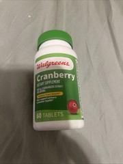 Walgreens Cranberry 500 mg Tablets (60 days), 60.0 ea