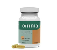 Emma 3 Pack Gut Health Supplement 180 Capsules Bloating Relief & Leaky Gut