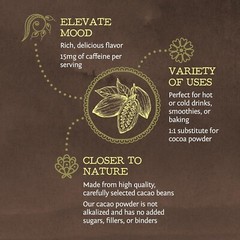 Sunwarrior Organic Cacao Powder | Baking & Smoothie Additive | 225g Pouch