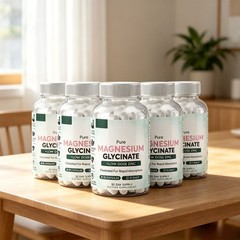 Natural 5Pack Marine Pure Dose Glycinate Reduced Mag Zinc Chelated 90 Capsule