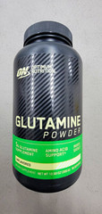 Optimum Nutrition L-Glutamine Powder Unflavored Amino Acid Support 10.58 oz