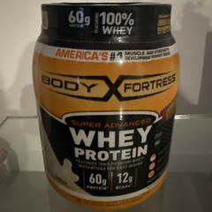 Body Fortress Super Advanced Whey Protein Powder Vanilla Gluten-Free 1.76 lb