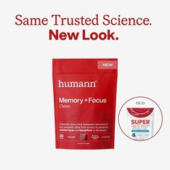 Memory Focus Chews – Brain Supplement with Beet Root & Resveratrol, 30 Count