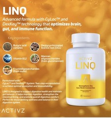 Activz Trifecta Combo – GNM-X, LINQ, OPTIMEND – 3 Bottle System – New & Seale