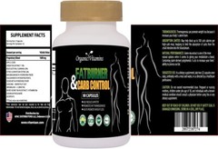 Ultimate Carb Control Blocker 90 Capsules White Kidney Bean Extract Pill Diet