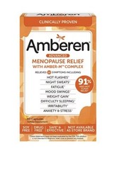 Amberen Menopause Relief Capsules 60-Count EXP 2027+