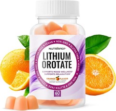NutraPep Lithium Orotate 5mg Gummies – Mood Wellness Relaxation