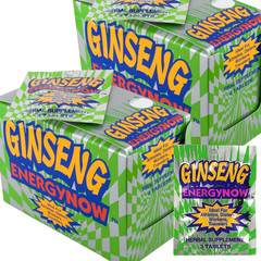 2 Energy Now Ginseng Herbal Supplements 48 Packs 3 Pills In Each Pack