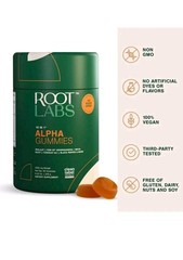 2 Pack – Root Labs 10-1 Alpha Gummies, 4000 mg. Pure Shilajit with KSM-66 60p