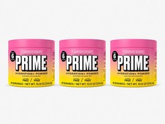 PRIME Hydration+ Powder Strawberry Banana 48 Servings Sealed Makes 6 Gallons