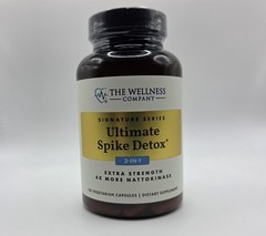 The Wellness Company Ultimate Spike Detox 3-in-1 Extra Strength 120 Capsules