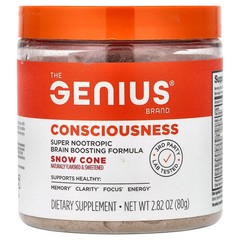 2 X The Genius Brand, Consciousness, Snow Cone, 2.82 oz (80 g)
