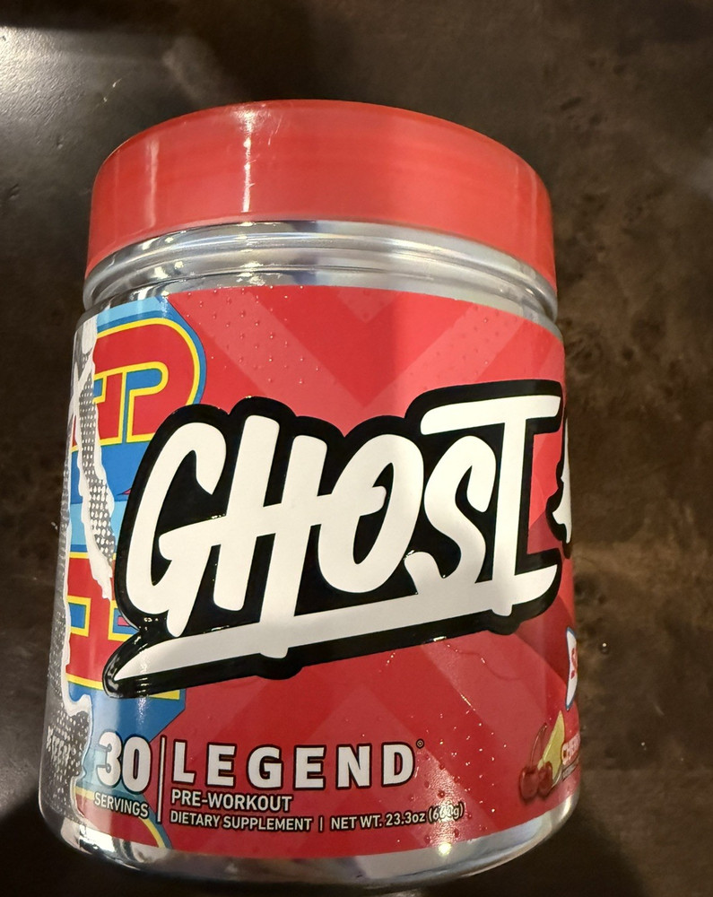 GHOST Legend Pre Workout Powder Sonic Cherry Limeade 30 Servings EXP 5/27 NEW