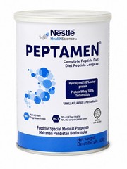 Nestle PEPTAMEN Complete Peptide Diet Vanilla Flavor 400g – 1 Tin