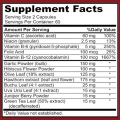 Blood Pressure Support Capsules-Promote blood and blood vessel flow,heart health