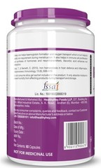 HealthyHey Iron Supplement for Women 100% Chelated With Vitamin B12 – 60 Caps