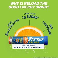 Fast&Up Reload Berry Aam Panna Orange Lime & Lemon Vitamins Tablets