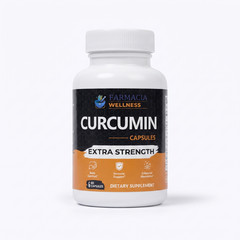 Farmacia Wellness Curcumin Extra Strength 60 Capsules Joint Immune Support