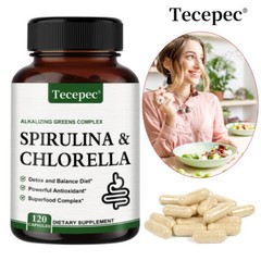 Super Greens Complex Capsules,Liver,Intestinal,Kidney & Cardiovascular Health