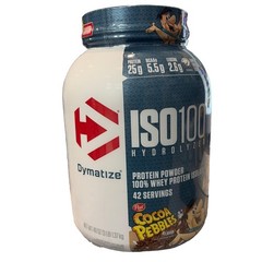 Dymatize ISO100 Hydrolyzed 3 Lbs Protein Powder Cocoa Pebbles(D35342A)EXp8/26