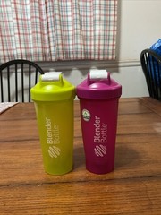 Lot of 2 Used Blender Bottles.