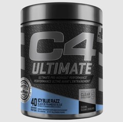 Cellucor C4 Ultimate – Pre Workout Powder – 40 Servings – Icy Blue Razz