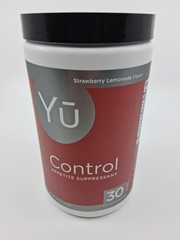 Yu Control – Strawberry Lemonade – 30 servings OPEN, full EXP 11/2027
