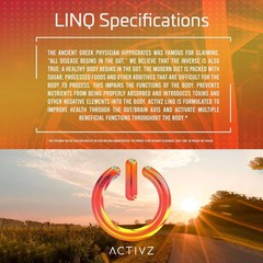 NEW ACTIVZ LINQ – Advanced Epigenetic Formula for Brain , Gut , Skin NEW LOGO