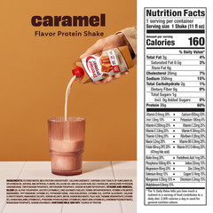Premier Protein Shake, Caramel, 30g Protein, 11 fl oz, 12 Ct