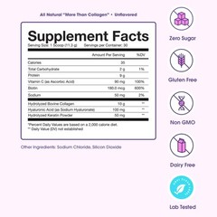 2 Pack More Than Collagen – Unflavored by by Obvi for Unisex – 11.96 oz