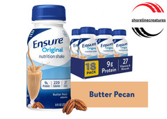 Ensure Original Nutrition Shake, 9g Protein, Butter Pecan, 8 fl oz – 18 Pack