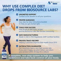 Complex Diet Drops – Natural Weight Management Drops Unisex 2 oz – Pack of 2