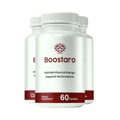 Boostaro Capsules, Boostaro Male Pills, Boostaro Supplement Pack Of 3