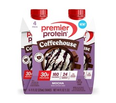 Shake, Coffeehouse Mocha, 30G Protein, 11 Fl Oz, 4 Ct